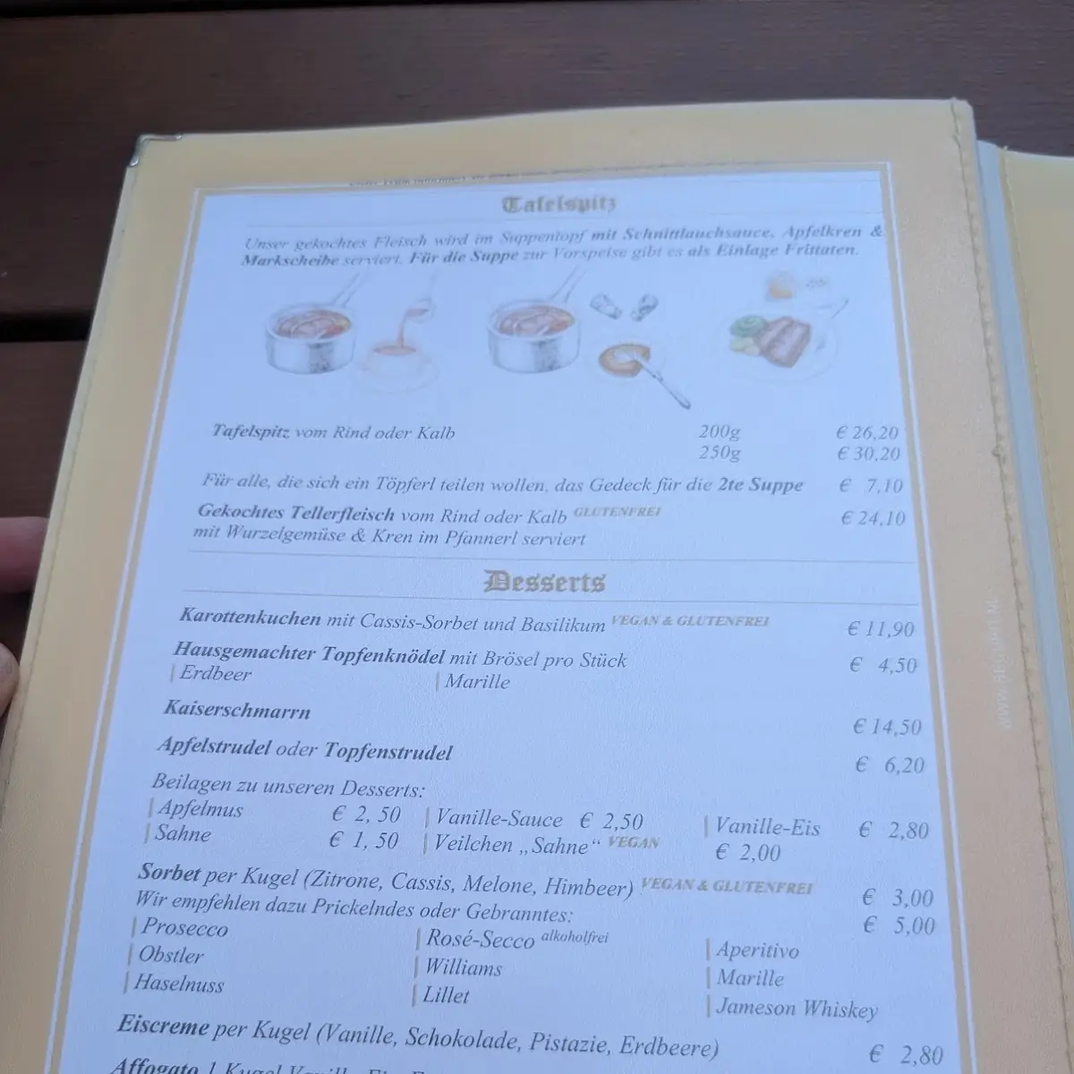 Speisekarte photo 2