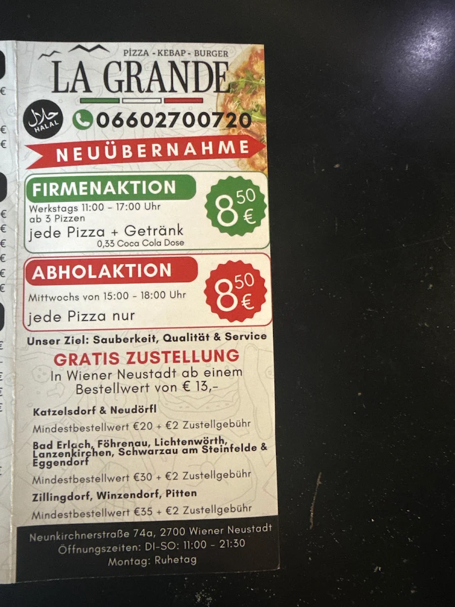 Speisekarte photo 1