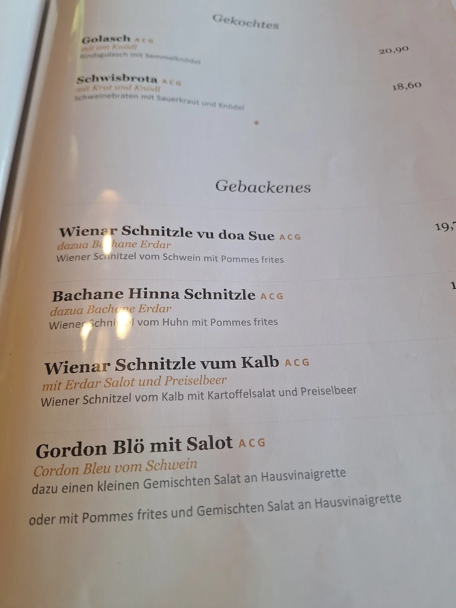 Speisekarte photo 4