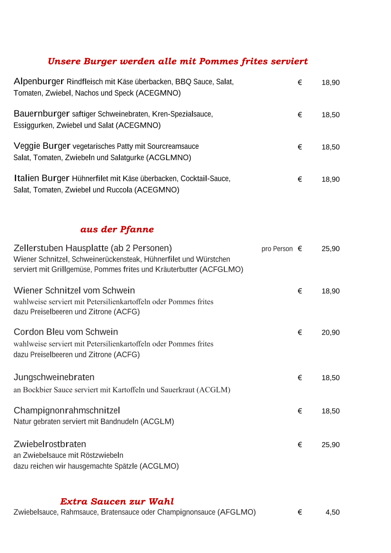 Speisekarte photo 3