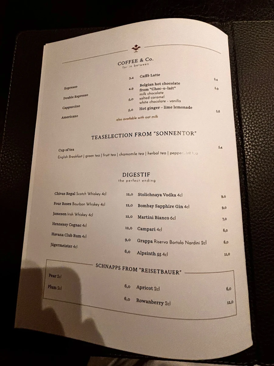 Speisekarte photo 1