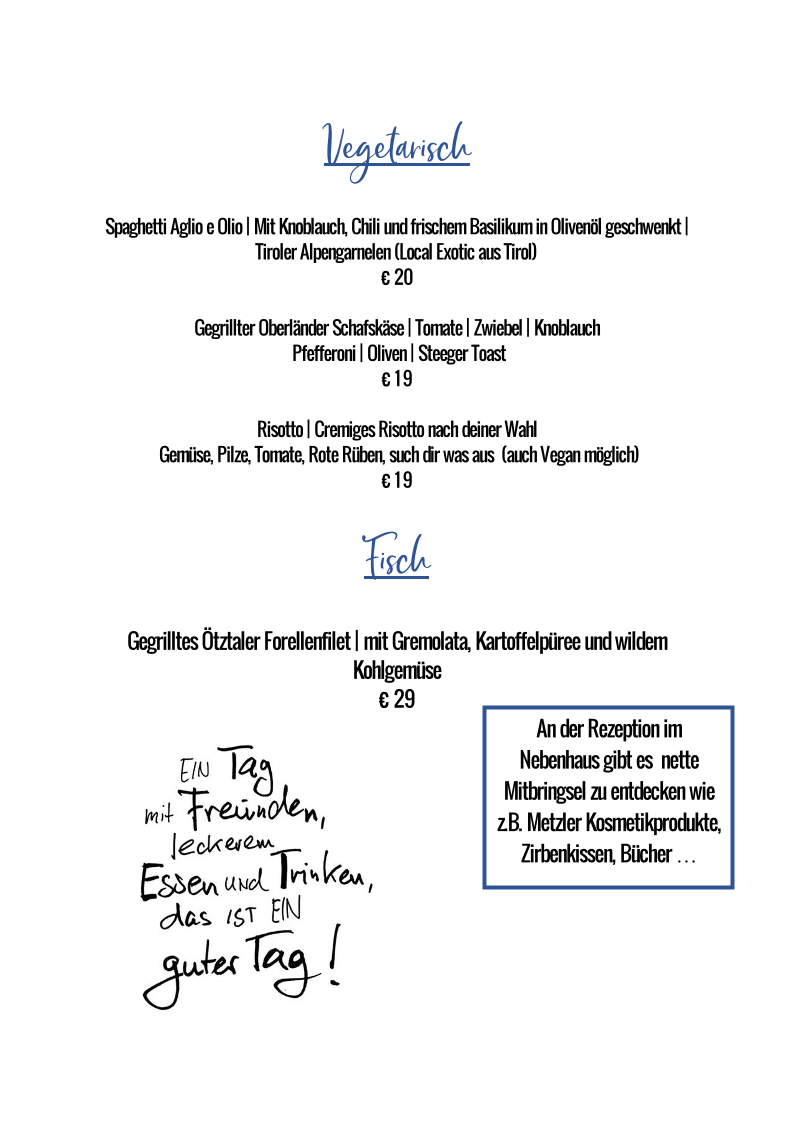 Speisekarte photo 2