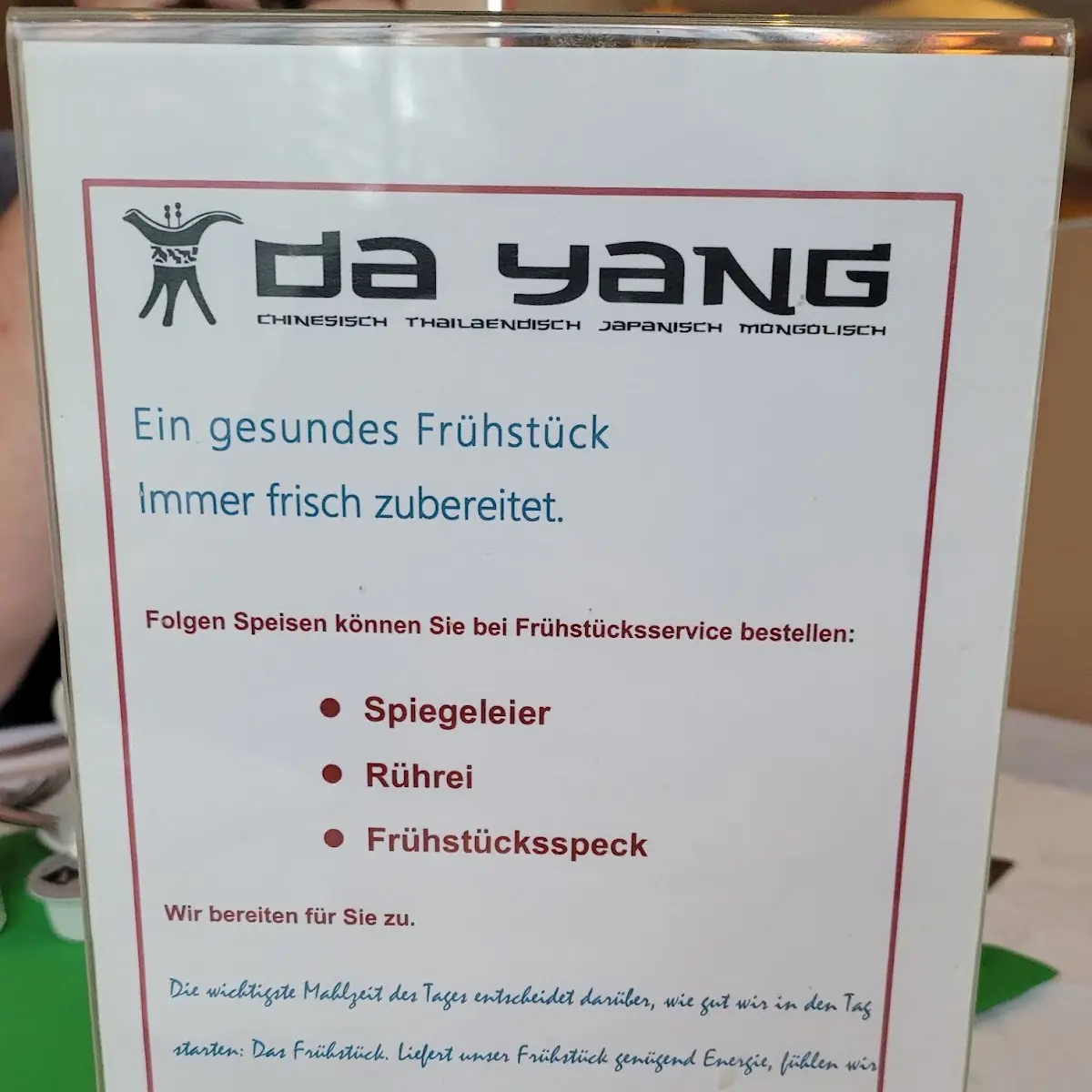 Speisekarte photo 2