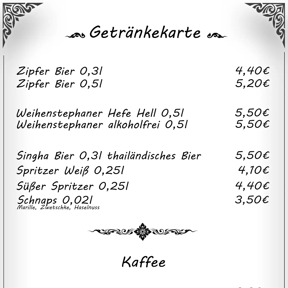 Speisekarte photo 10