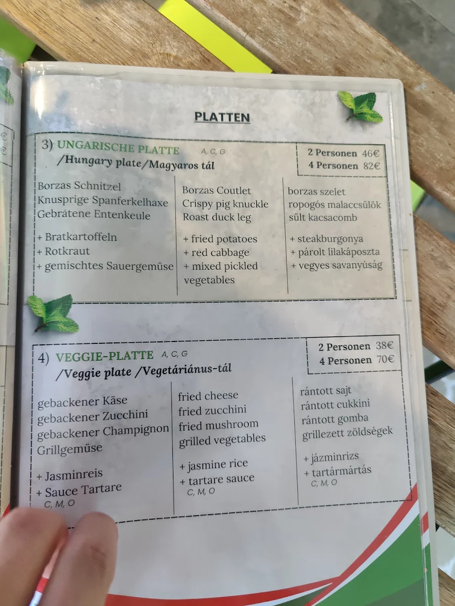 Speisekarte photo 5