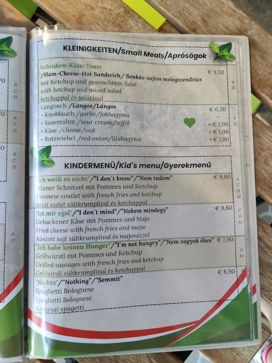 Speisekarte photo 9