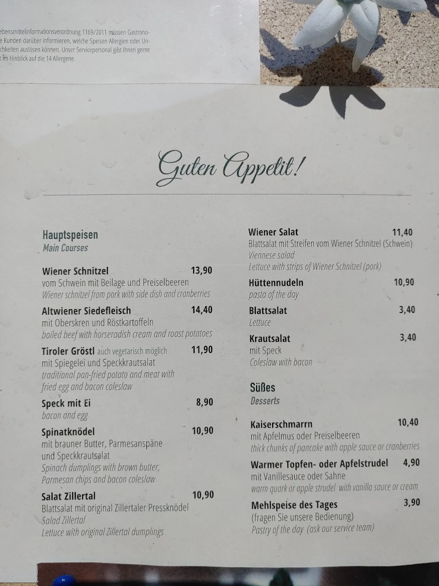 Speisekarte photo 3