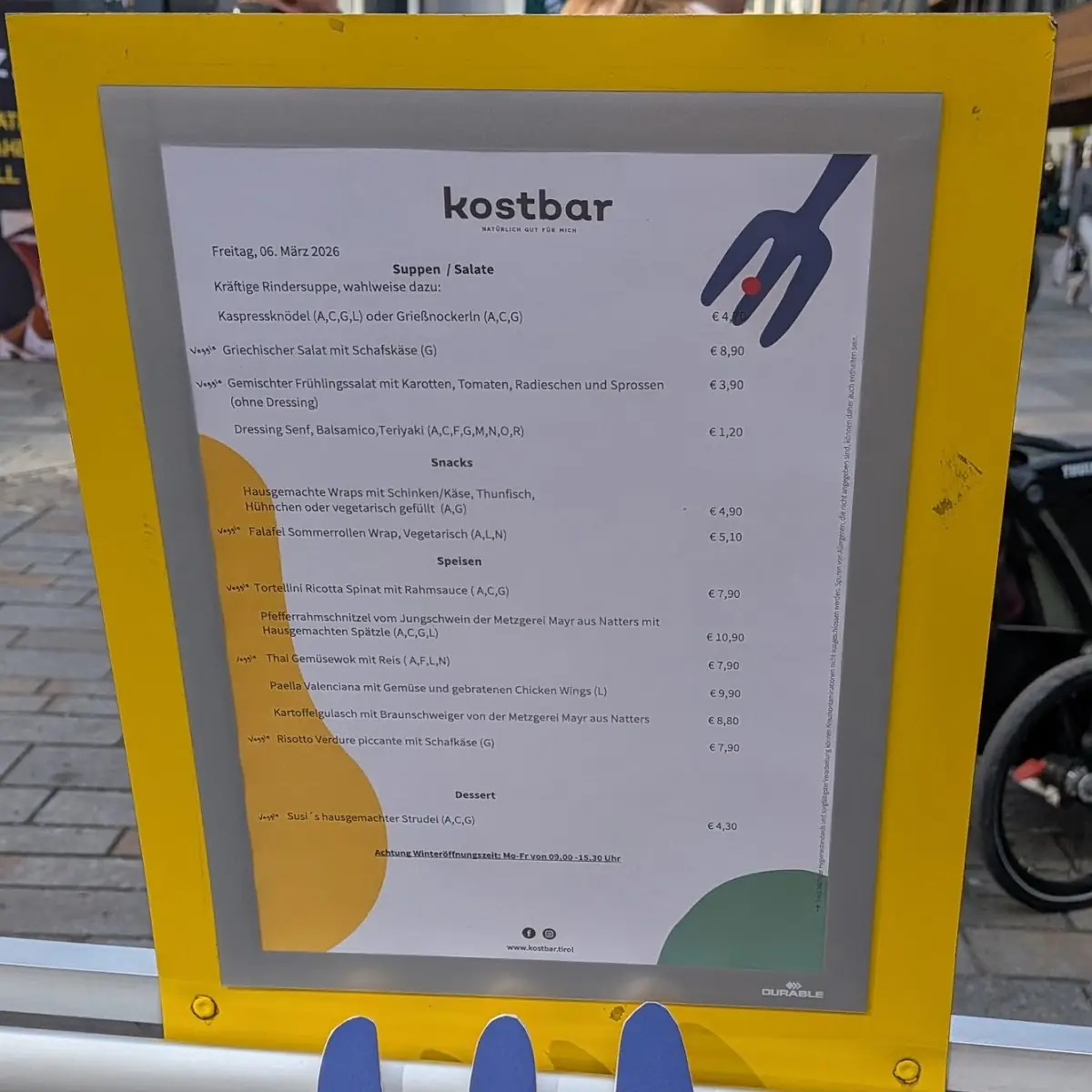 Speisekarte photo 2