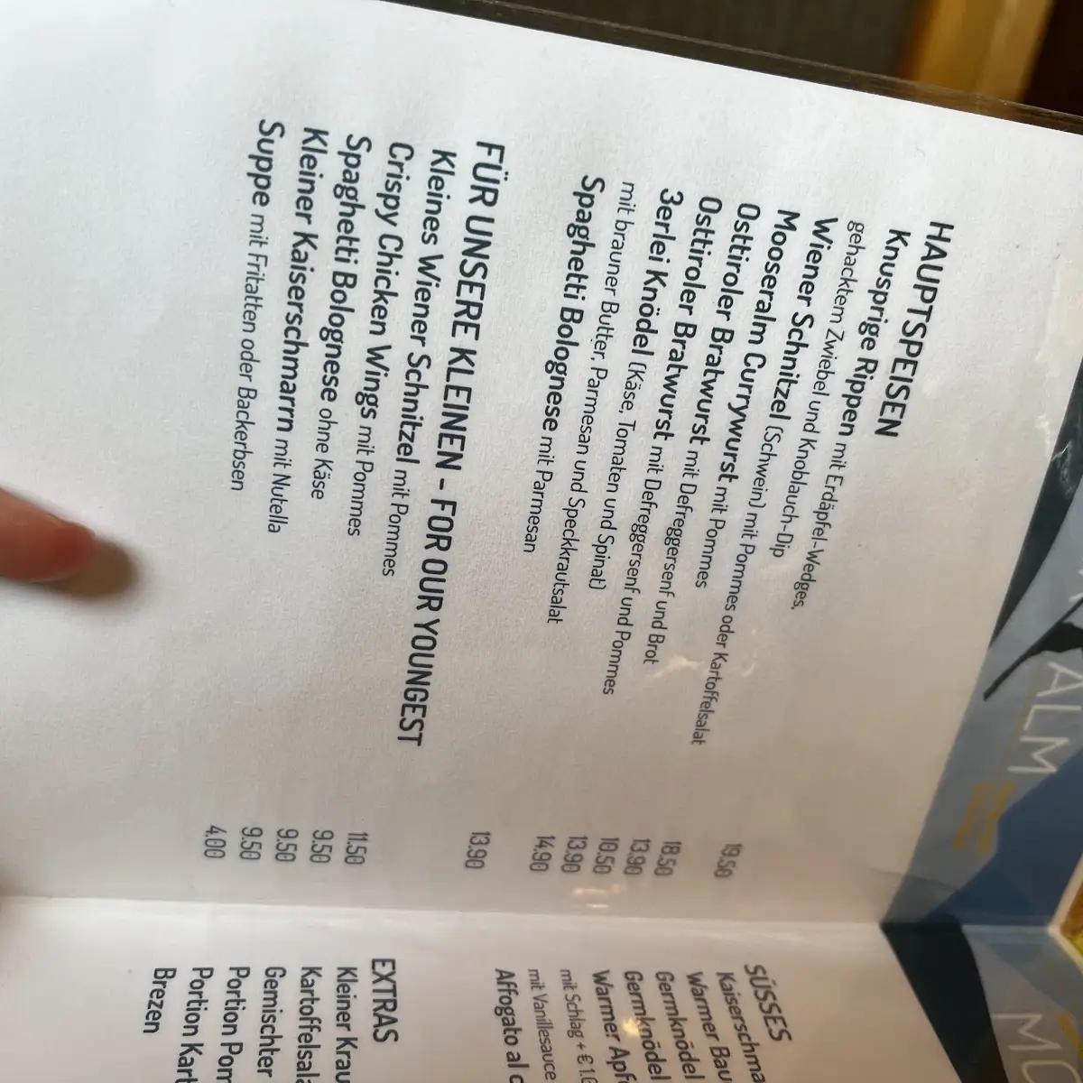 Speisekarte photo 5