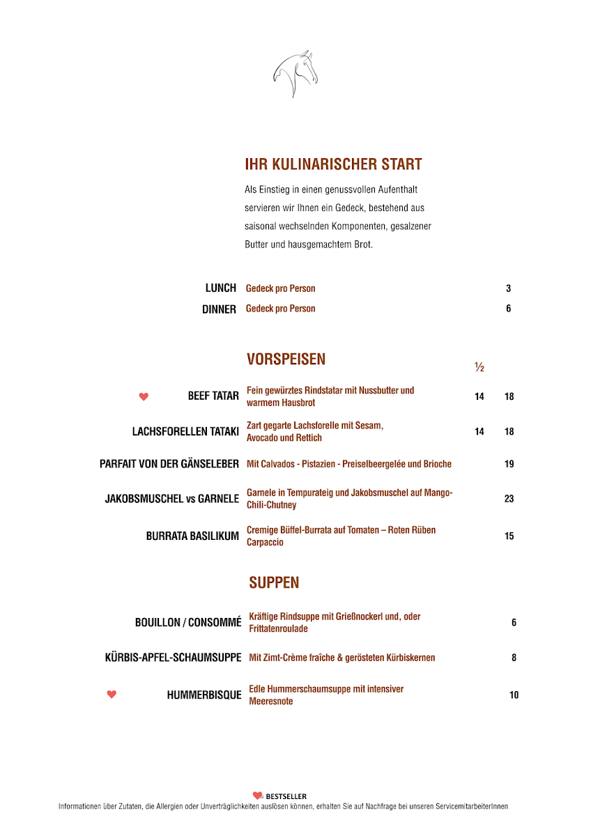 Speisekarte photo 2