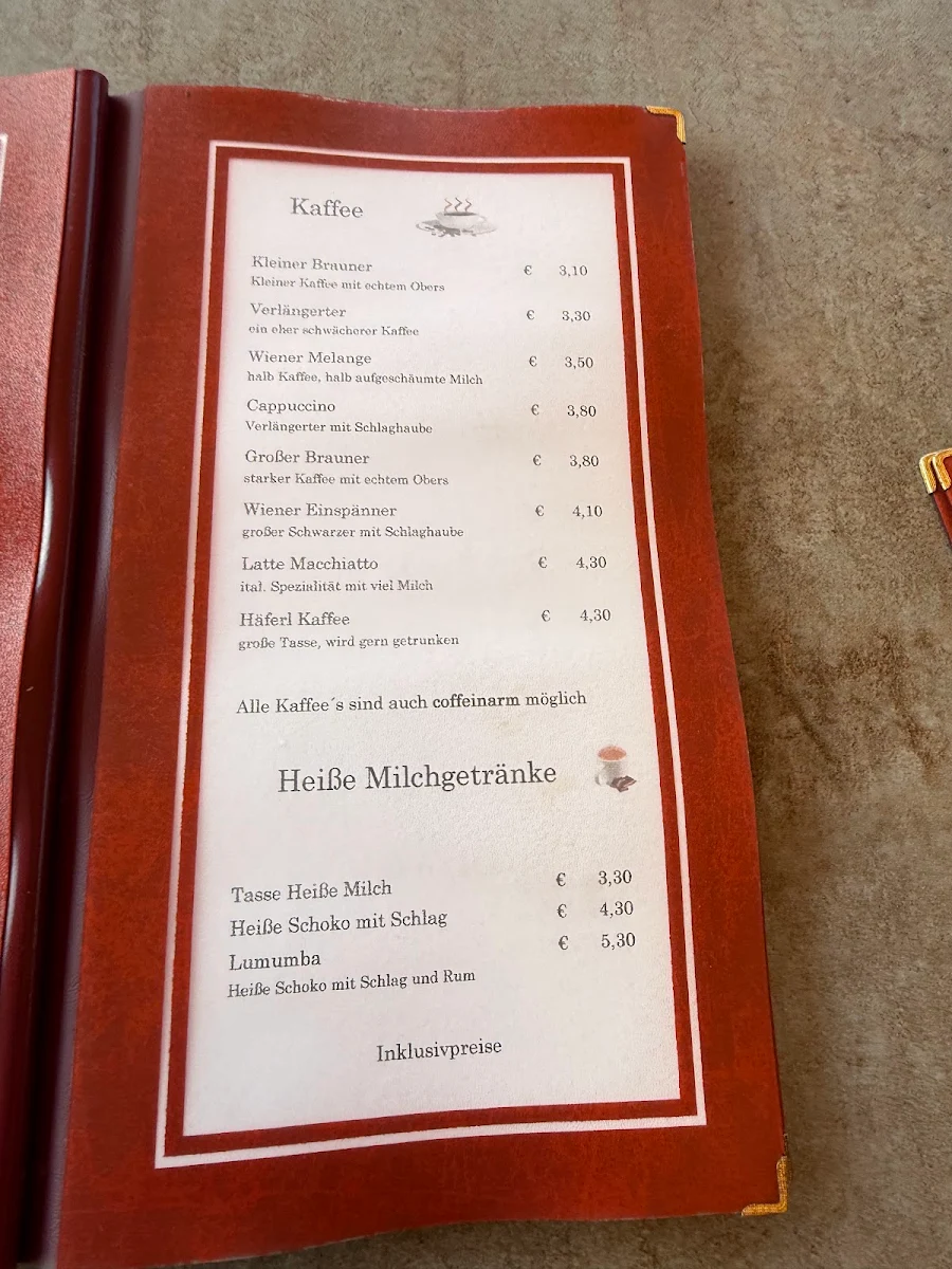 Speisekarte photo 1