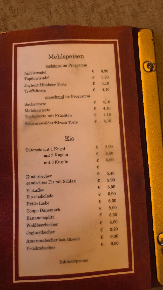 Speisekarte photo 3