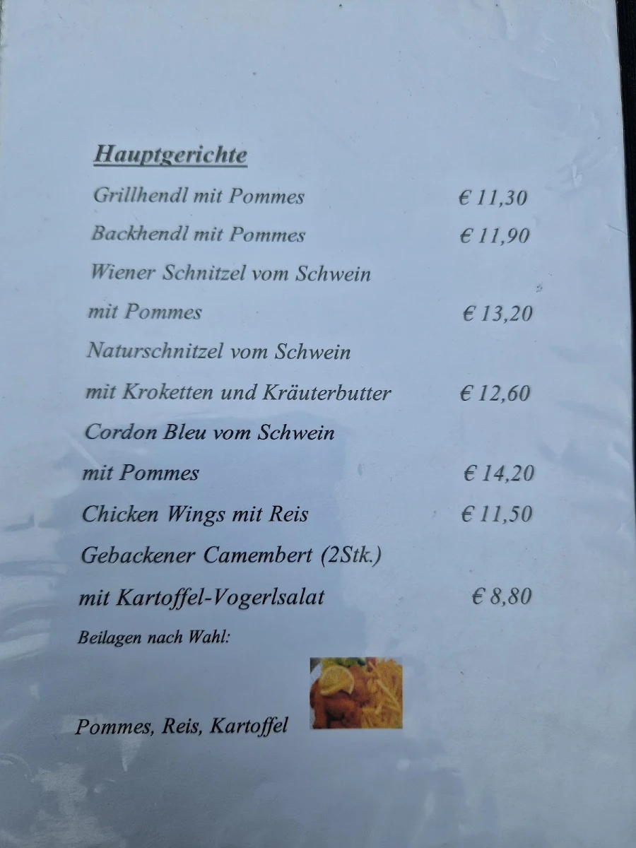 Speisekarte photo 2