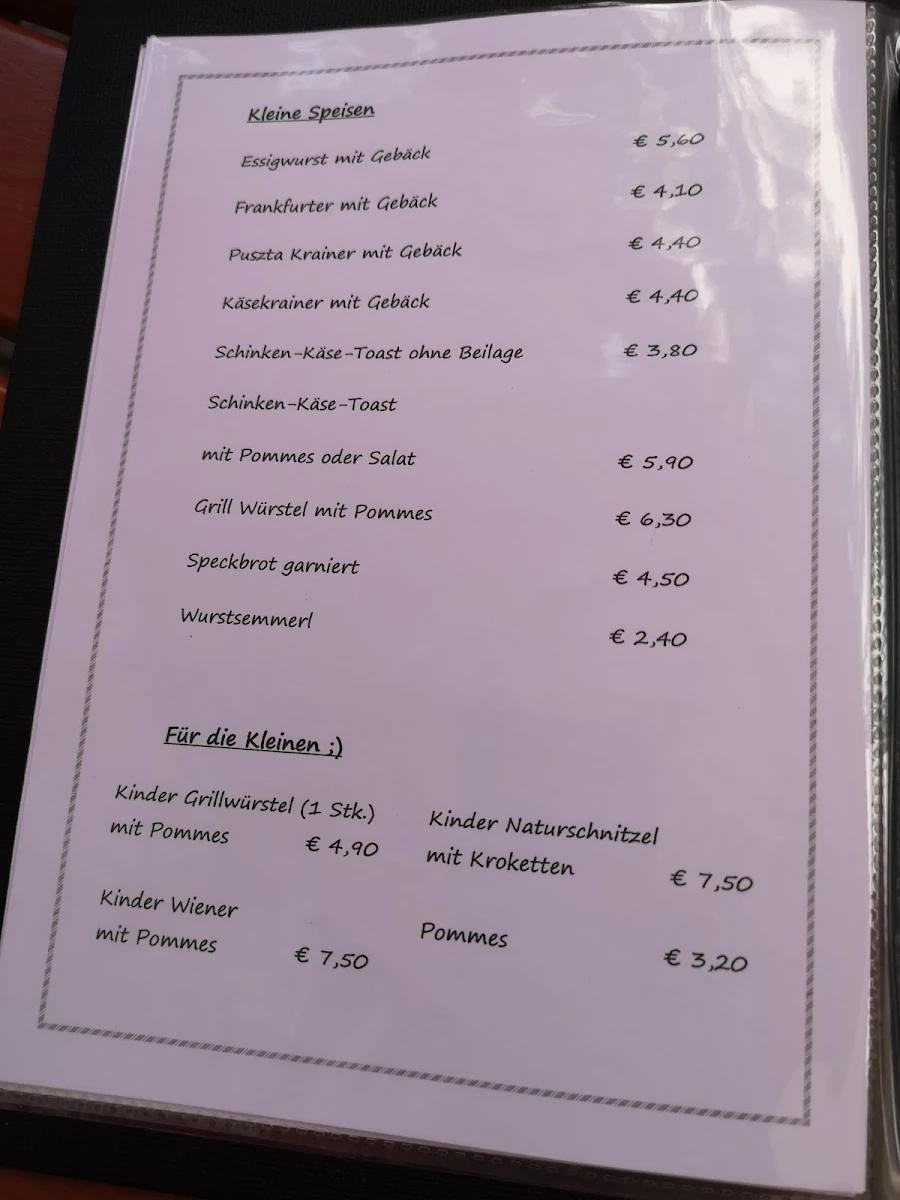 Speisekarte photo 5
