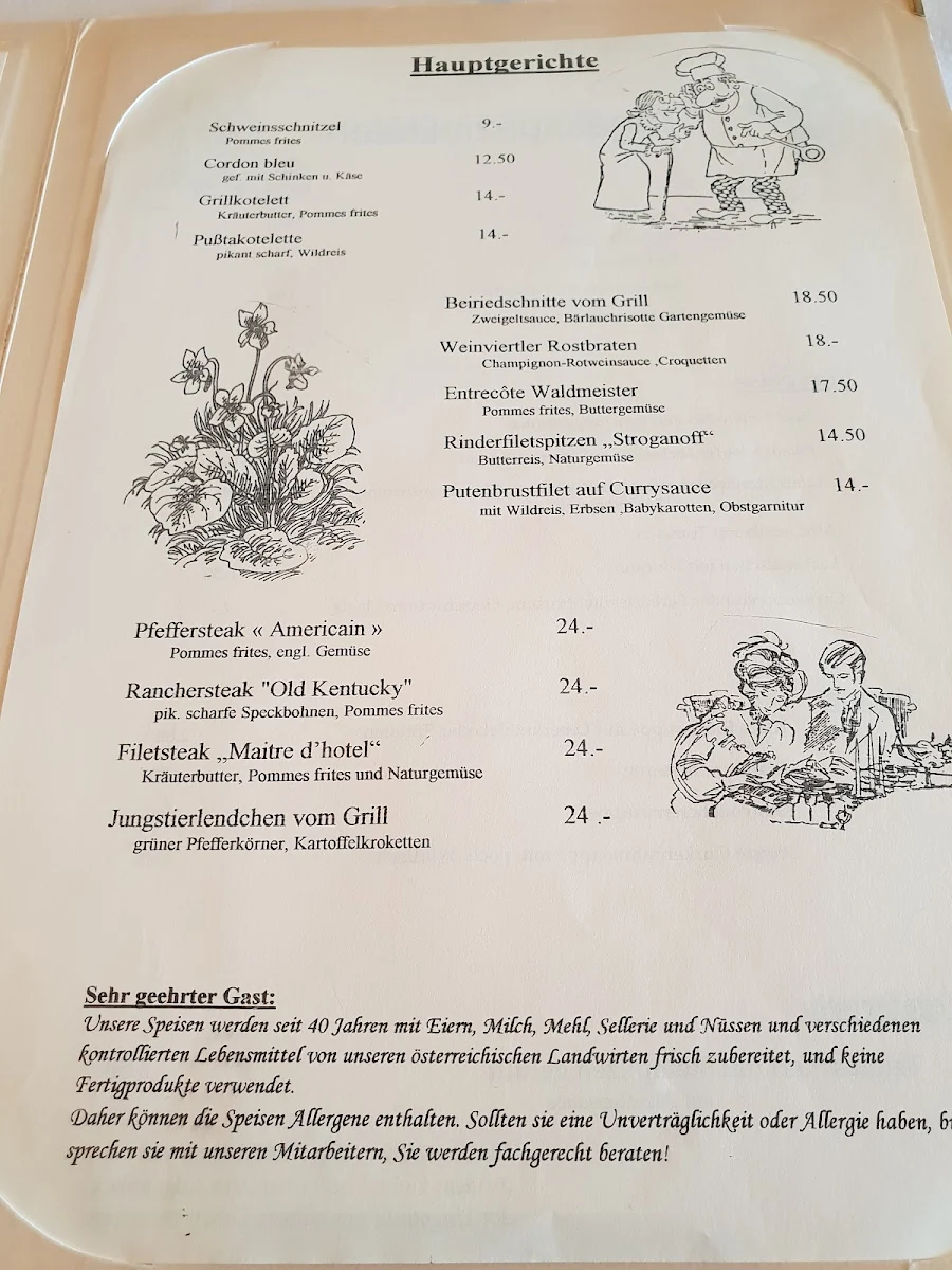 Speisekarte photo 1
