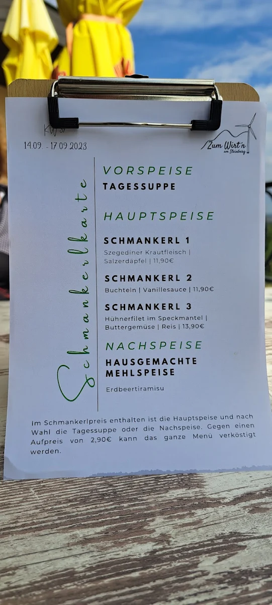 Speisekarte photo 3