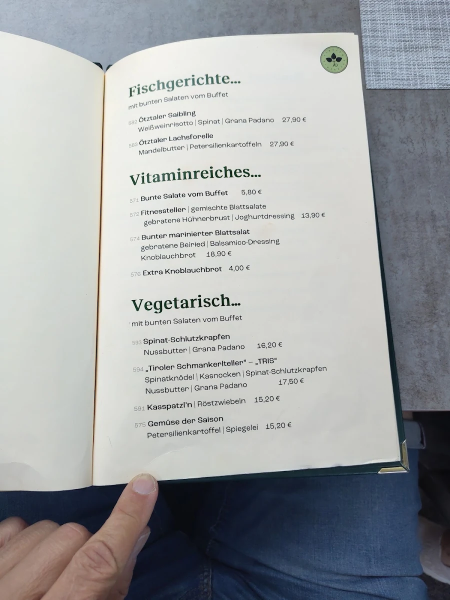 Speisekarte photo 1