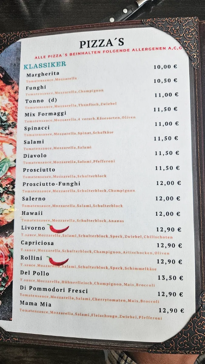 Speisekarte photo 2