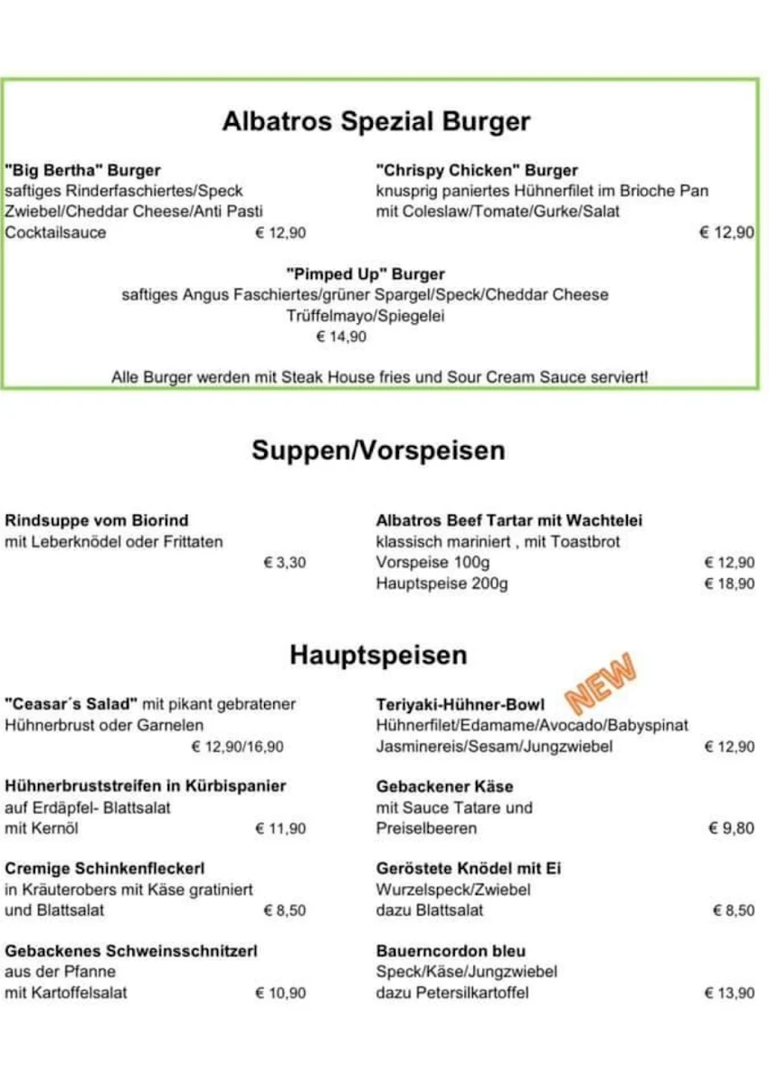 Speisekarte photo 3