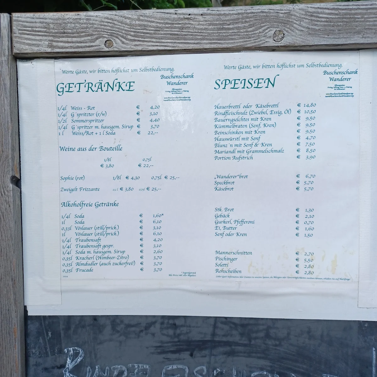 Speisekarte photo 1