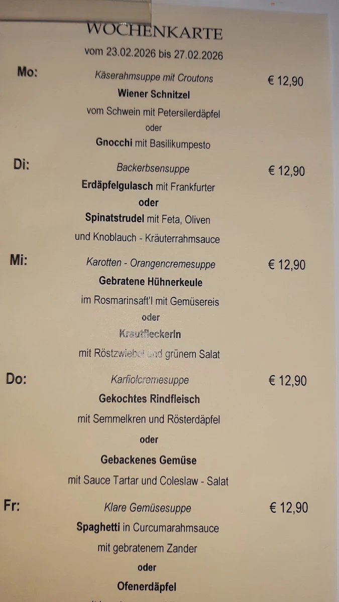 Speisekarte photo 3