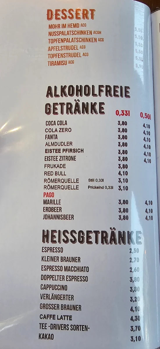 Speisekarte photo 6