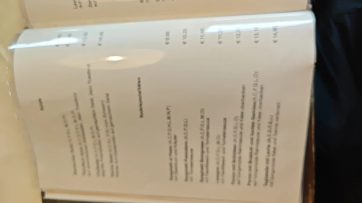 Speisekarte photo 6