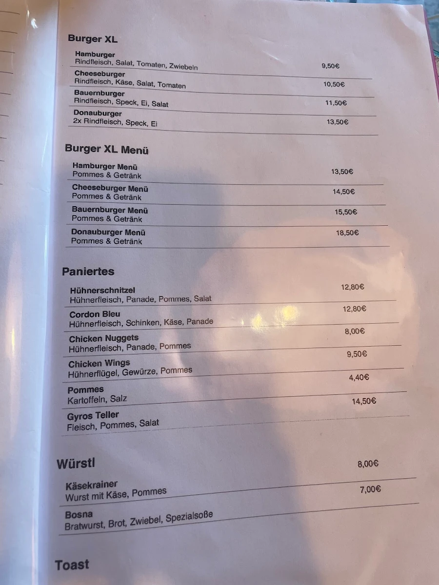 Speisekarte photo 6