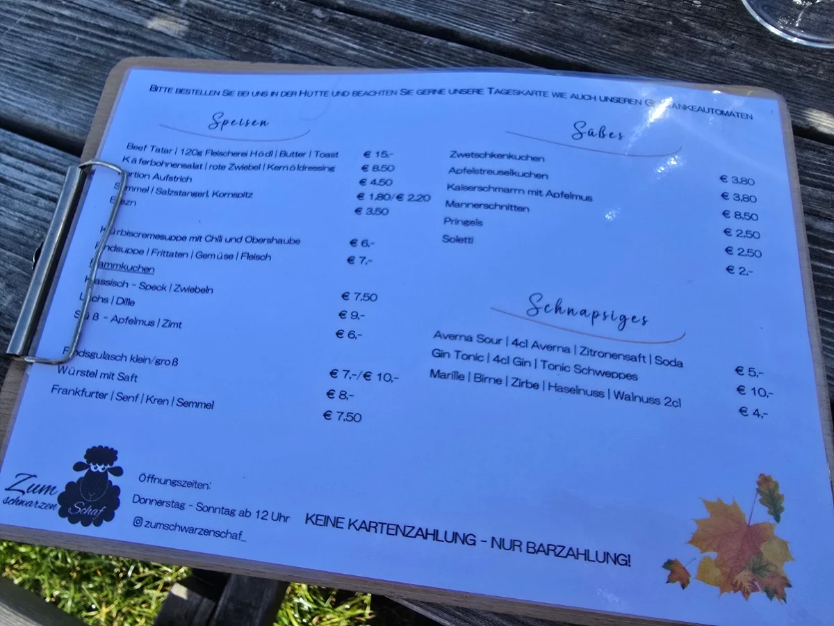 Speisekarte photo 2
