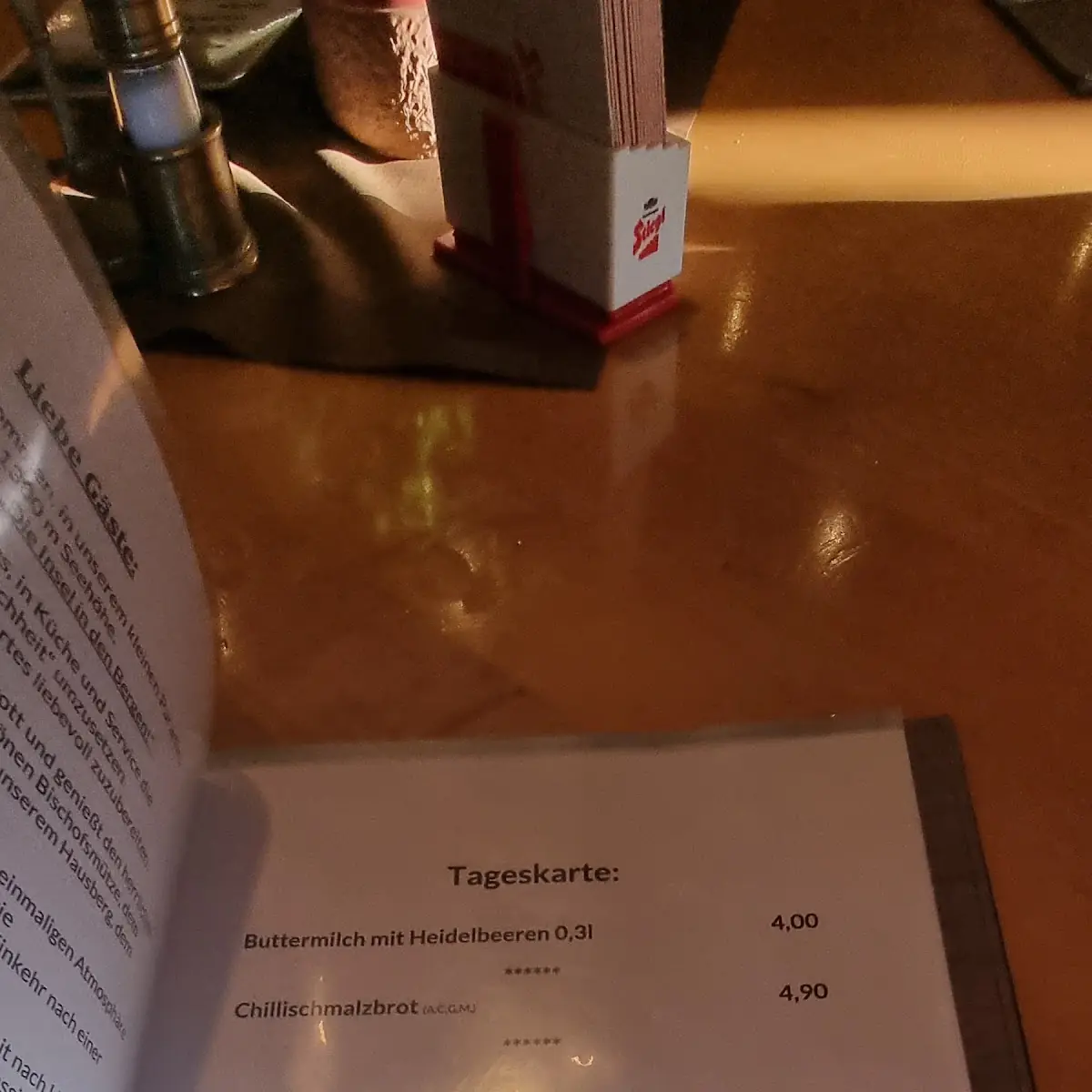 Speisekarte photo 6