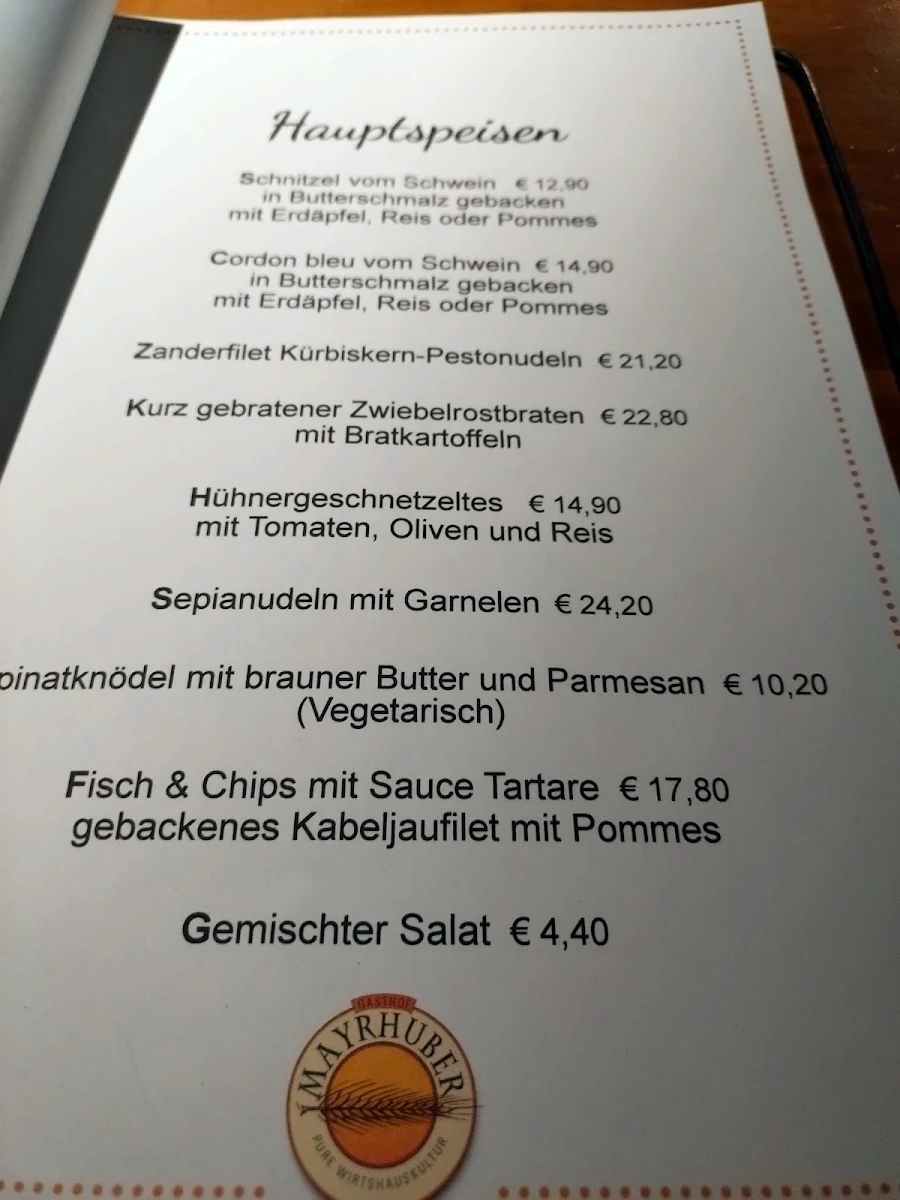 Speisekarte photo 4