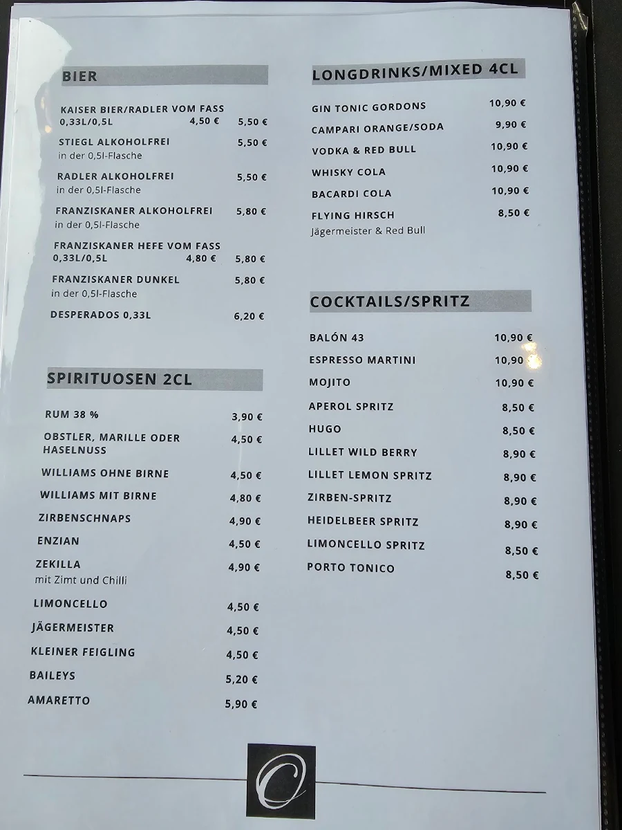 Speisekarte photo 3
