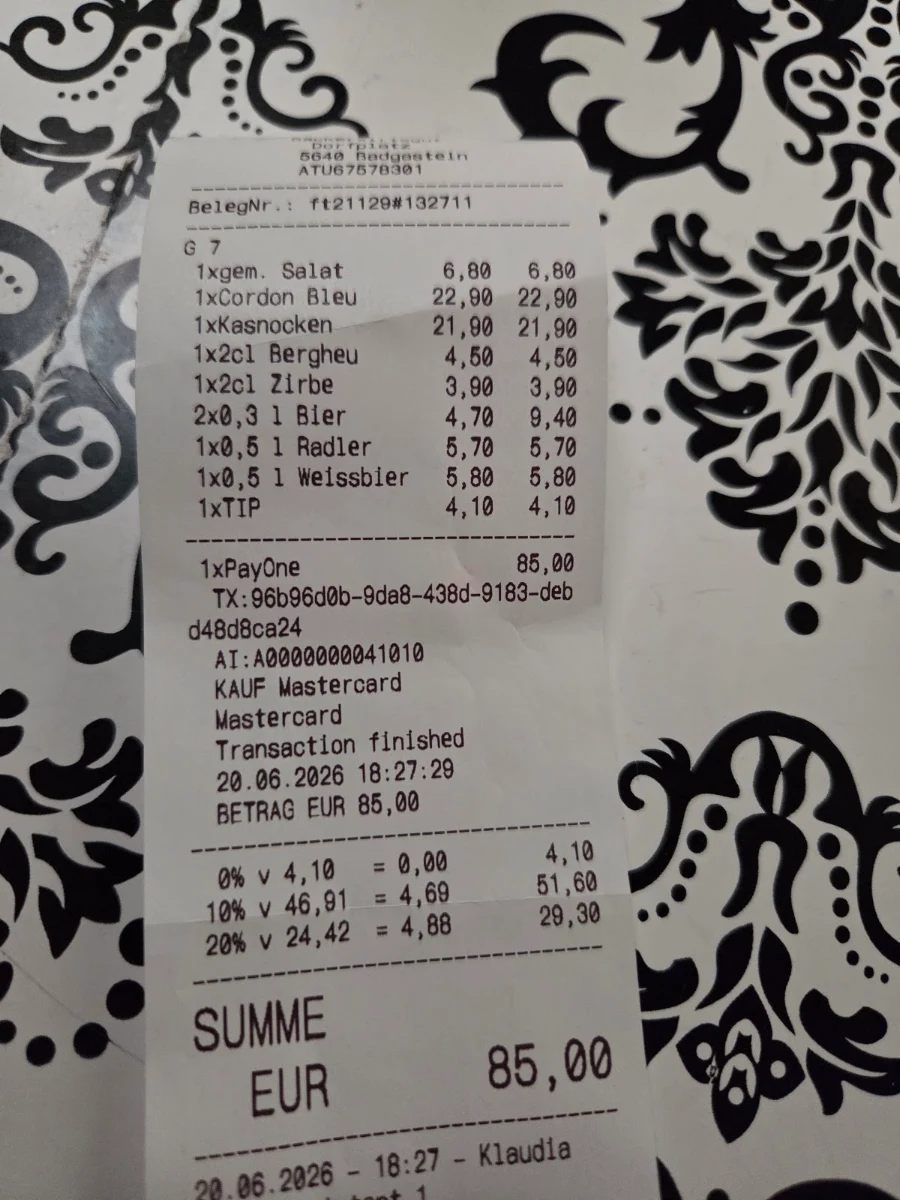 Speisekarte photo 3
