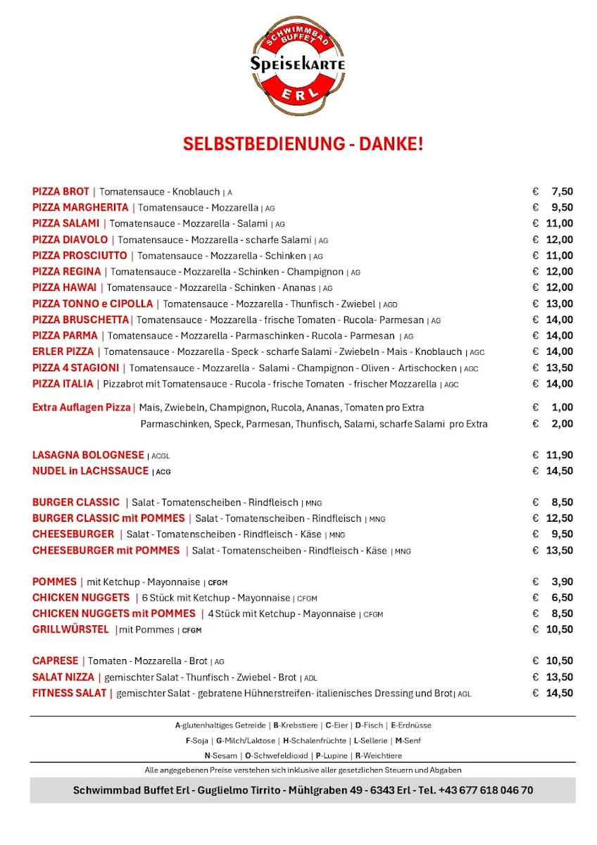 Speisekarte photo 1