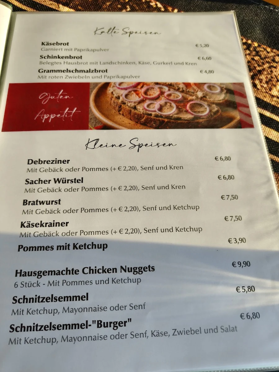 Speisekarte photo 1