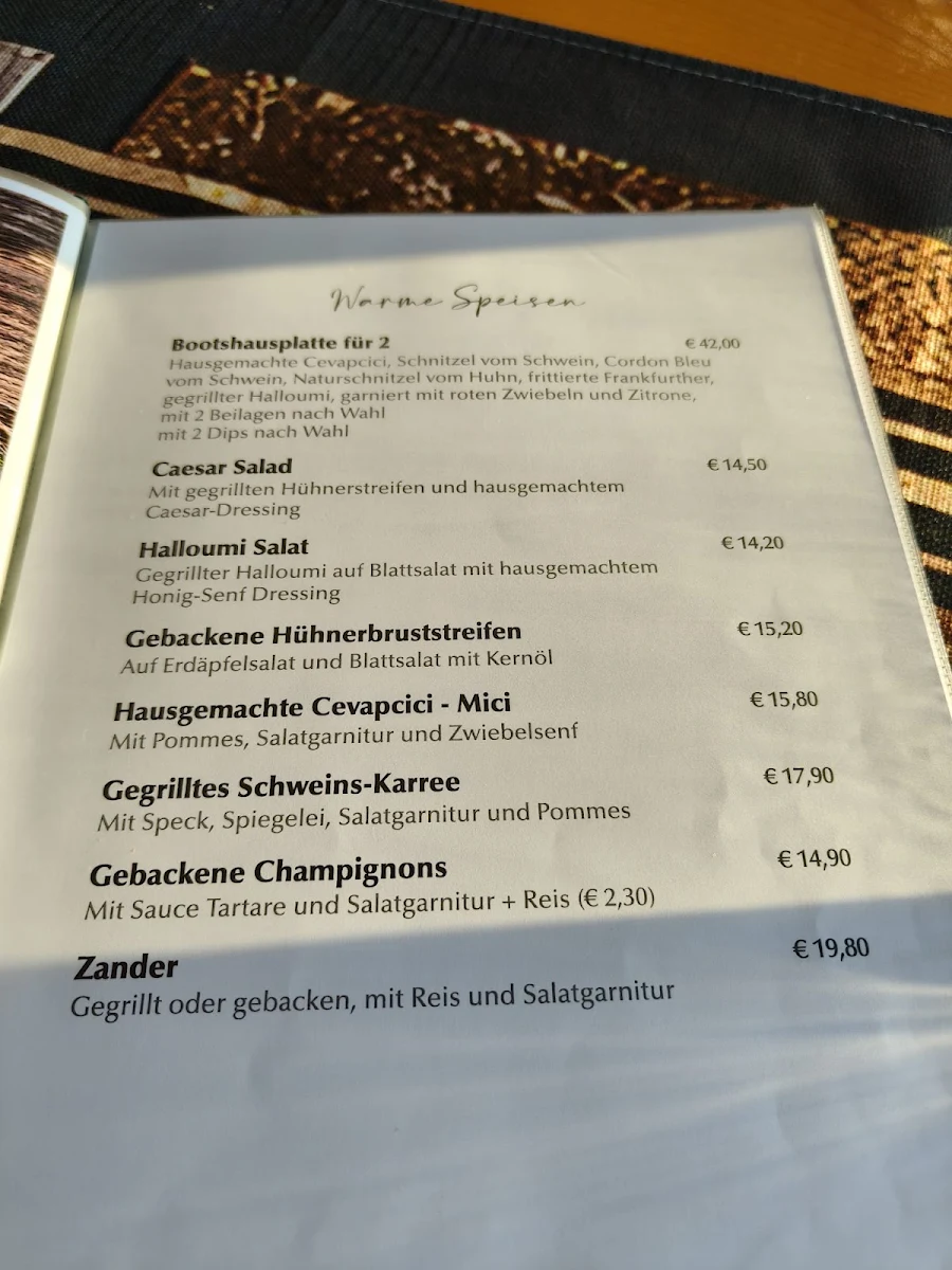 Speisekarte photo 2