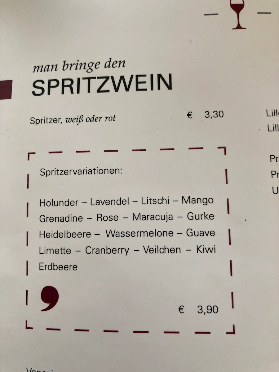 Speisekarte photo 2