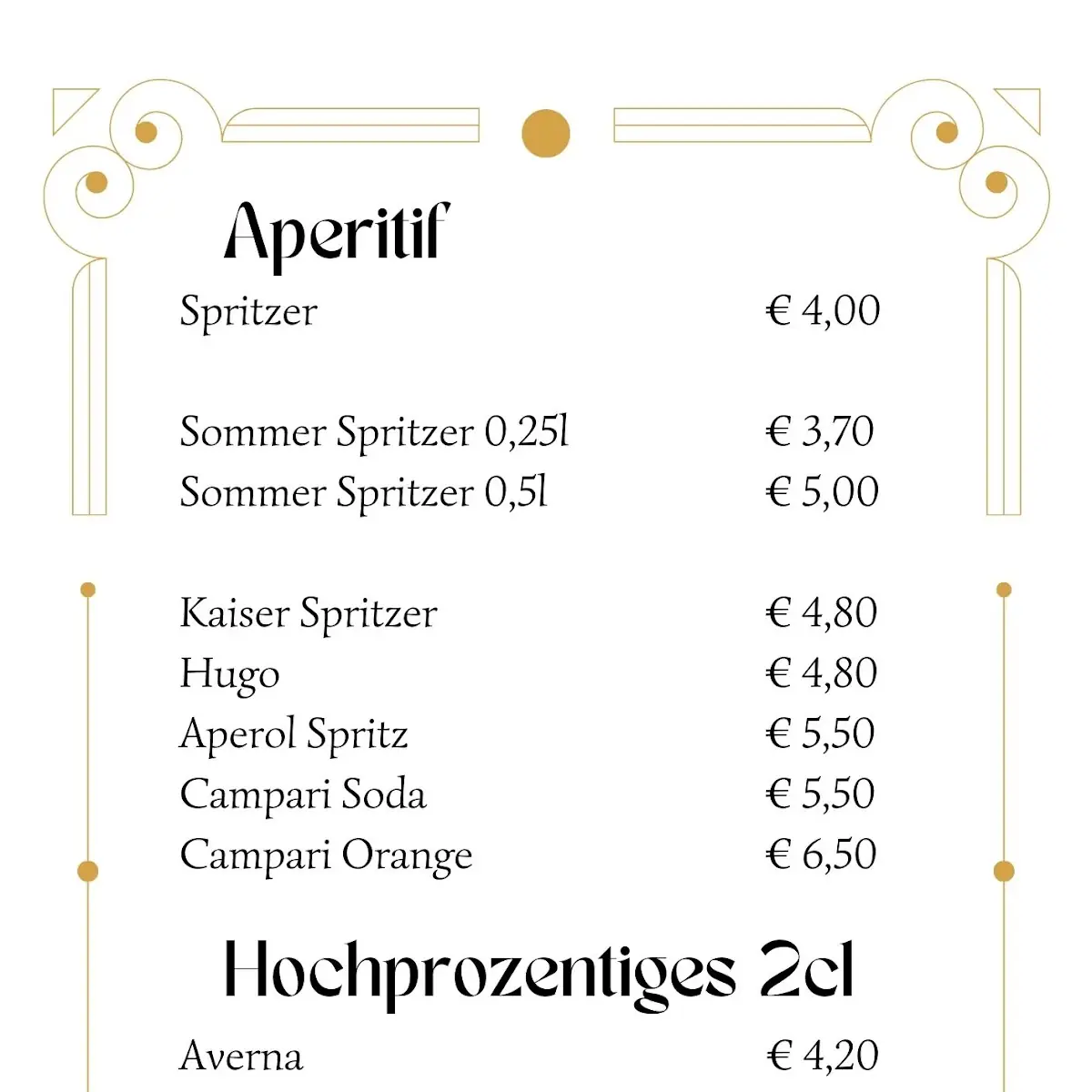 Speisekarte photo 2