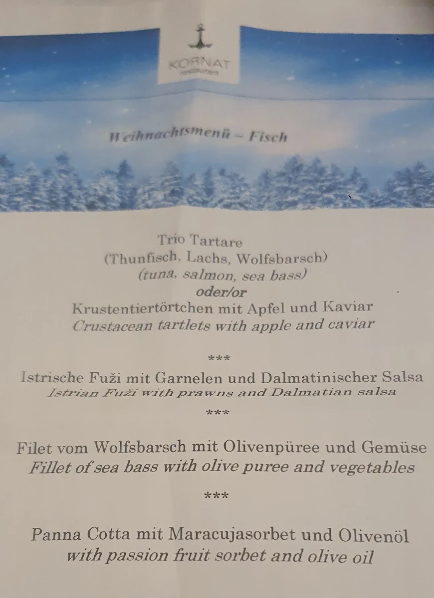 Speisekarte photo 2