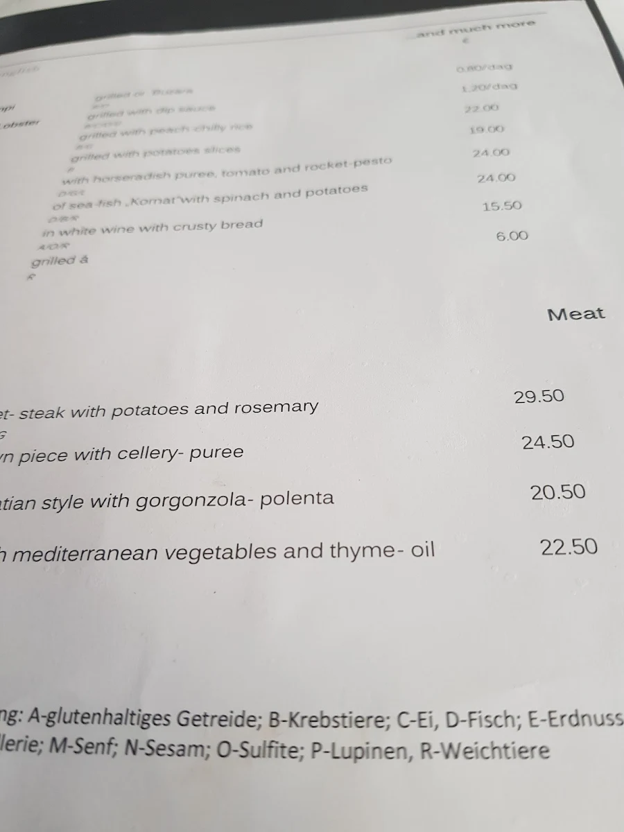 Speisekarte photo 3