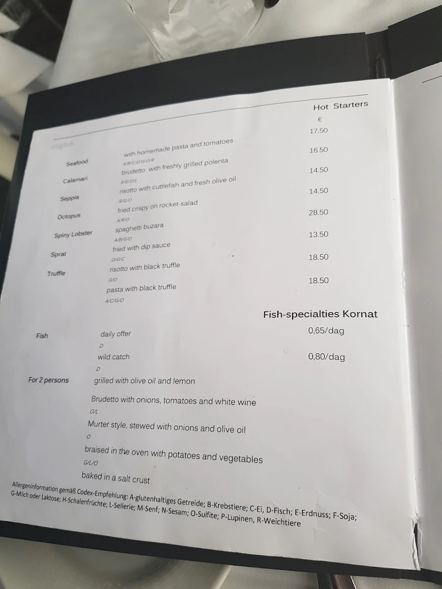 Speisekarte photo 5