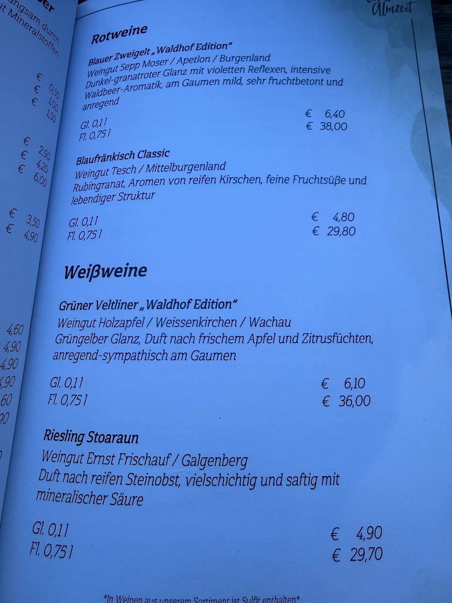 Speisekarte photo 2