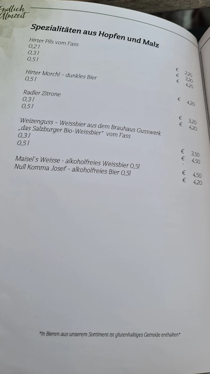 Speisekarte photo 6