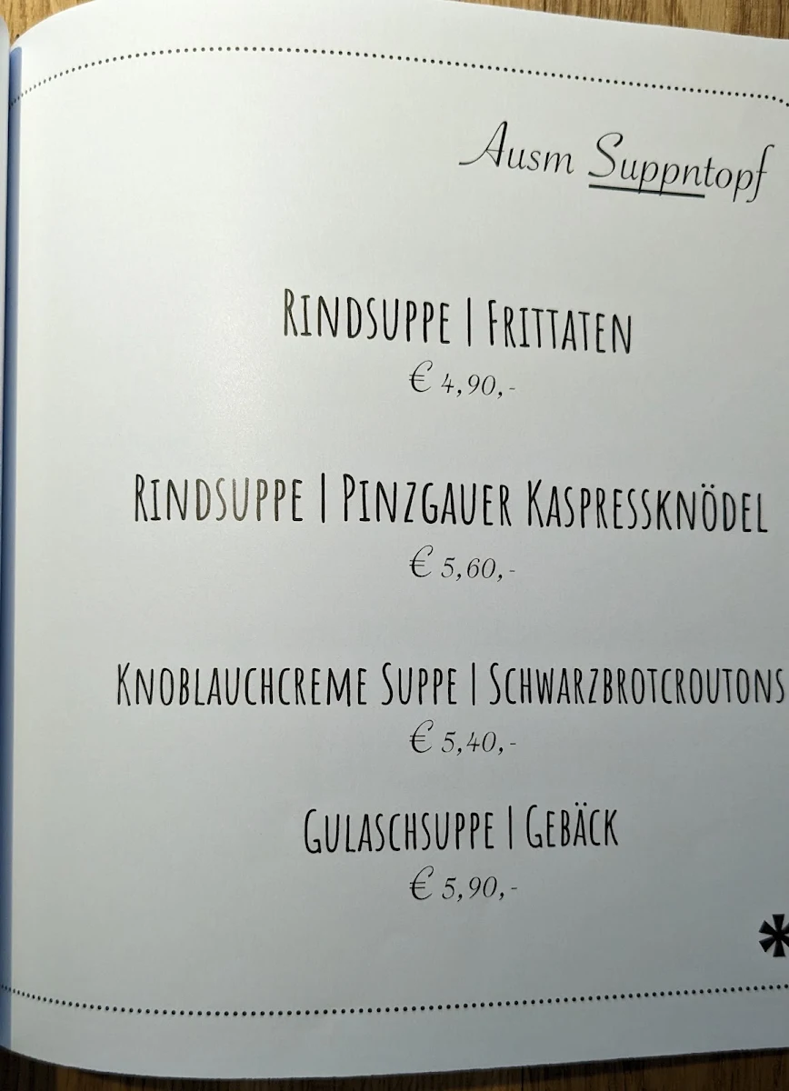 Speisekarte photo 2