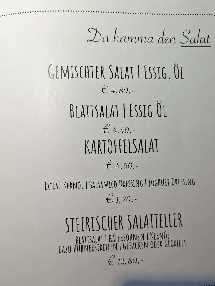 Speisekarte photo 3