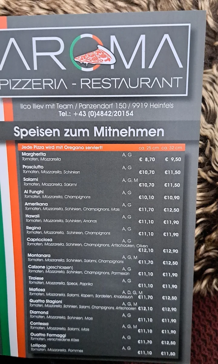 Speisekarte photo 1