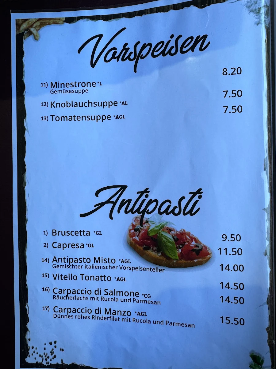 Speisekarte photo 5