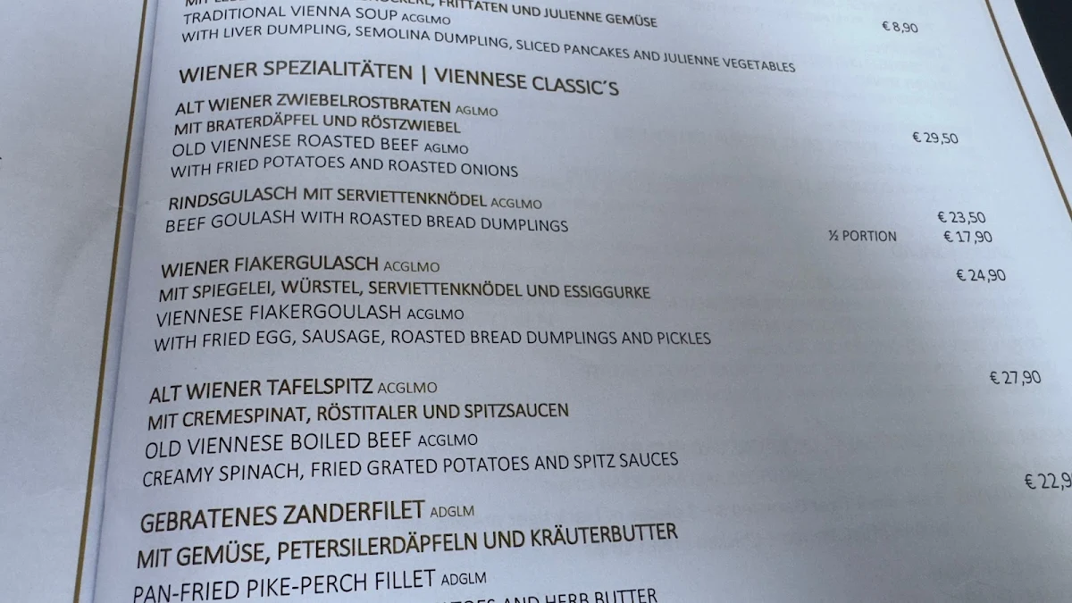 Speisekarte photo 5