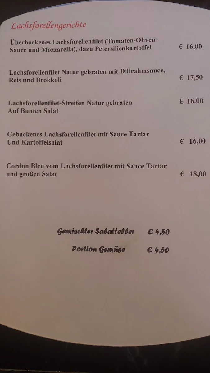Speisekarte photo 4