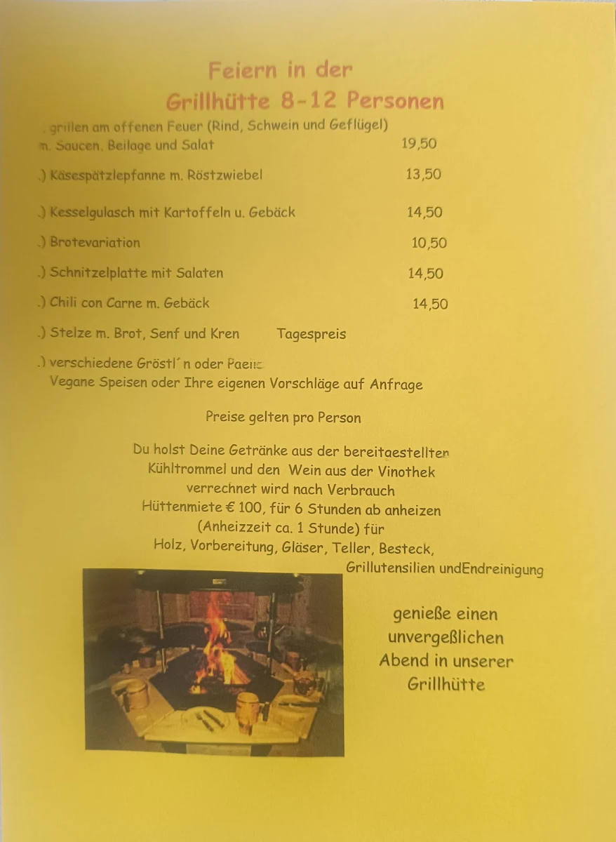 Speisekarte photo 1